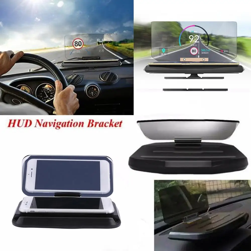 Auto HUD Head Up Display Geschwindigkeit Warnung GPS Navigation HUD Halterung Head Up Display Für S