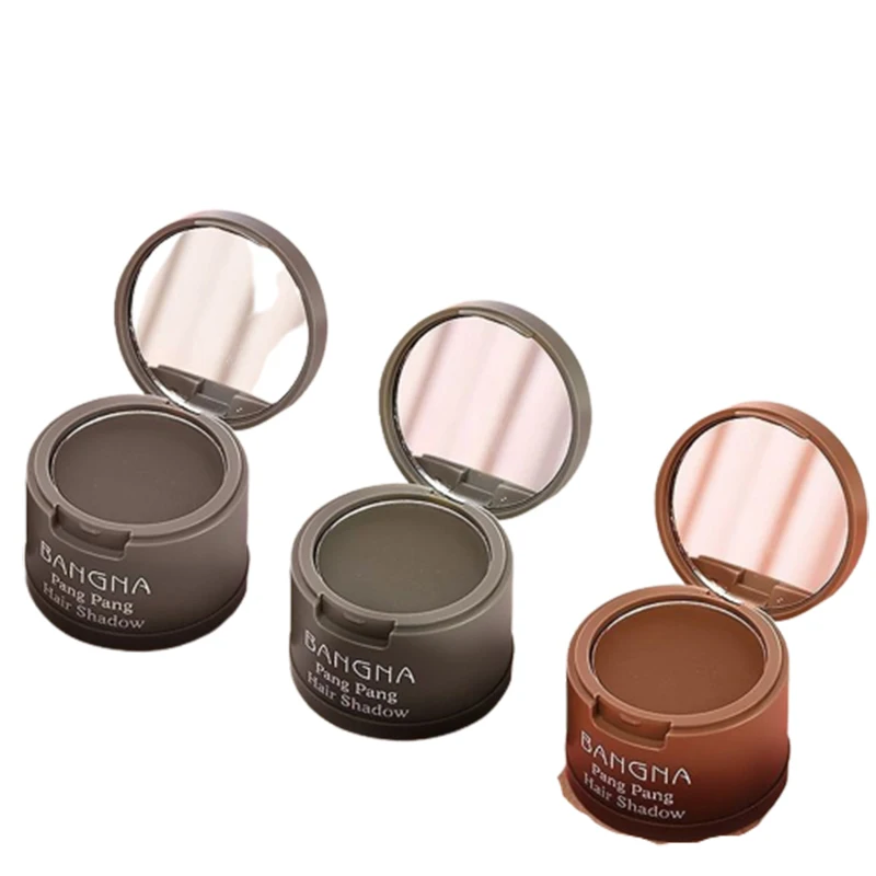 3 Colors Waterproof Modification Filling Powder Repair Shading Powder Eyebrow Filling Forehead Hairline Artifact Unisex