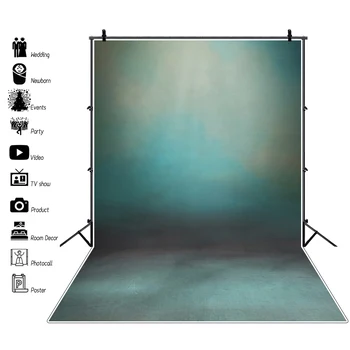 

Vinyl Background For Photography Gradient Solid Color Surface Baby Newborn Birthday Party Portrait Photo Backdrop Photo Studio