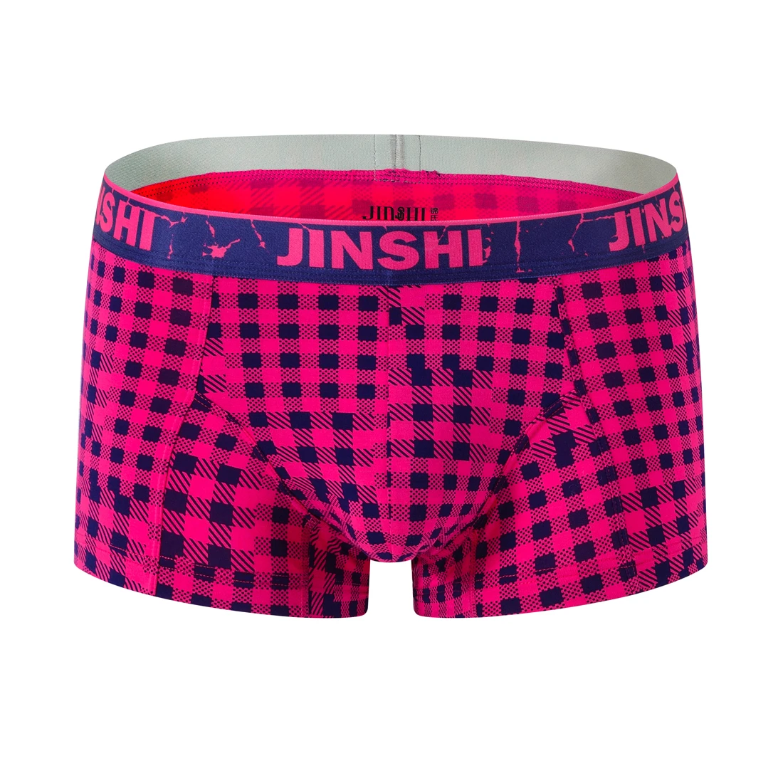 Men Boxer Underwear U-Pouch Design Print Fashion Mens Boxer Short Bamboo Tight Breathable Male Trunk