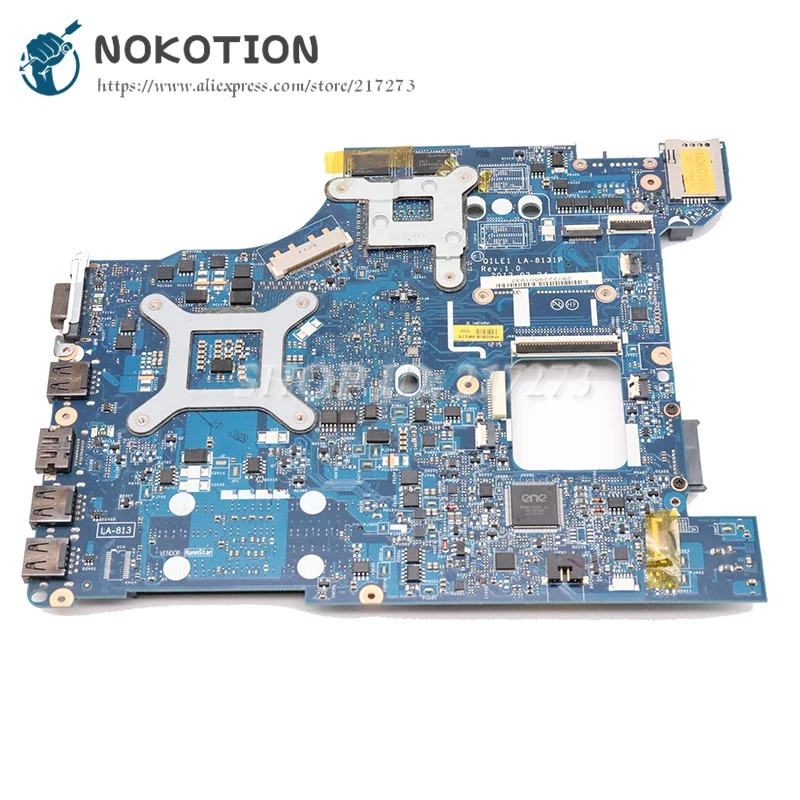 NOKOTION для lenovo Thinkpad Edge E430 Материнская плата ноутбука 04W4019 QILE1 LA-8131P основная плата HM77 DDR3 GT610M видеокарта