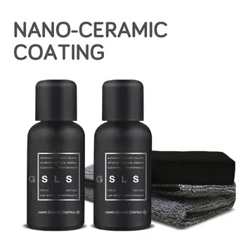 

Nano 9H Car Ceramic Paint Sealant Protection Crystal Super Hydrophobic High Gloss Shiny Car Coating Kit