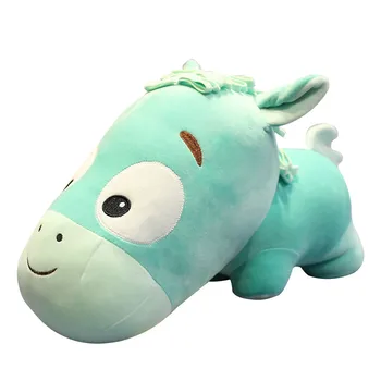 

2020 new arrival large Multicolor plush toys cute horse soft doll stuffed animal big toys for children birthday Christmas gift
