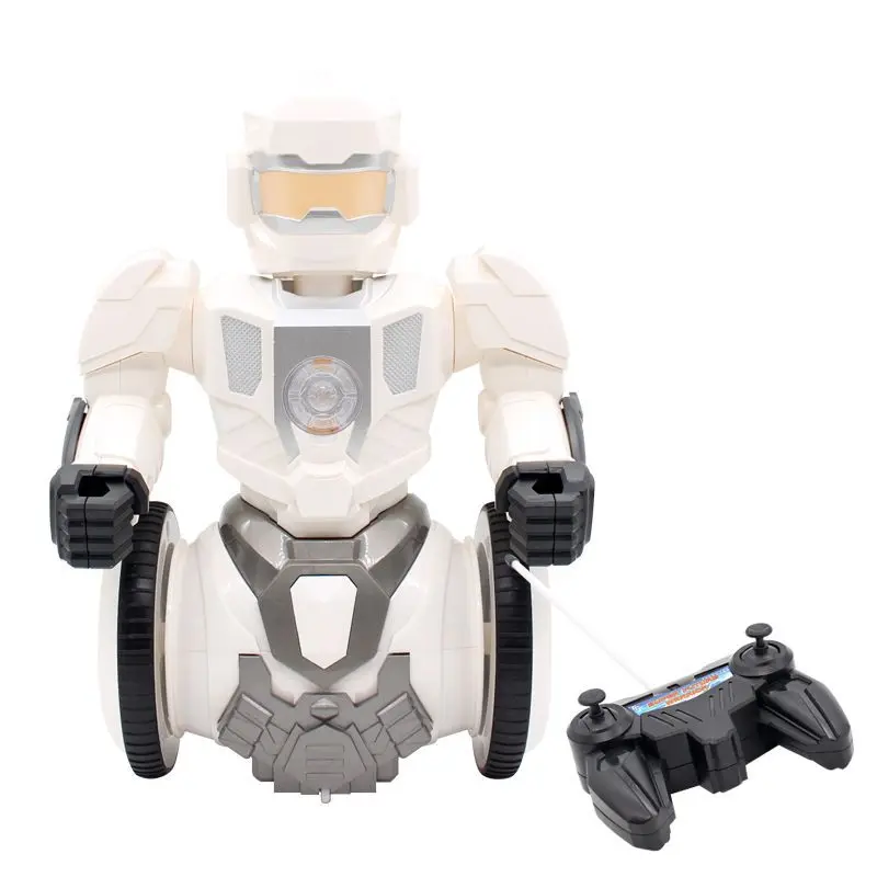 

New Style 4-Way Remote Control Robot Sound-And-Light Charging CHILDREN'S Toy Electric Robot Stall Hot Selling