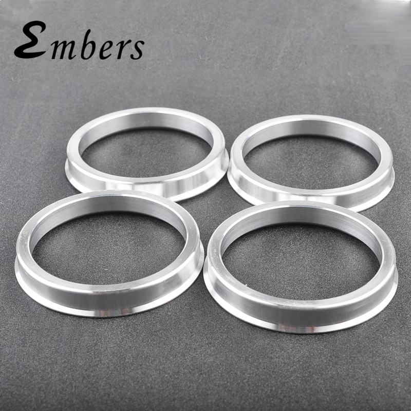 Aluminiumlegierung, 4 Stück, Radnaben-Mittelring, Auto-Radbohrungskragen, 75,1 bis 67,1, 65,1 bis 63,4, 66,6 bis 57,1, 75,1 bis 66,1, 74,1 bis 72,6 – Detail 8