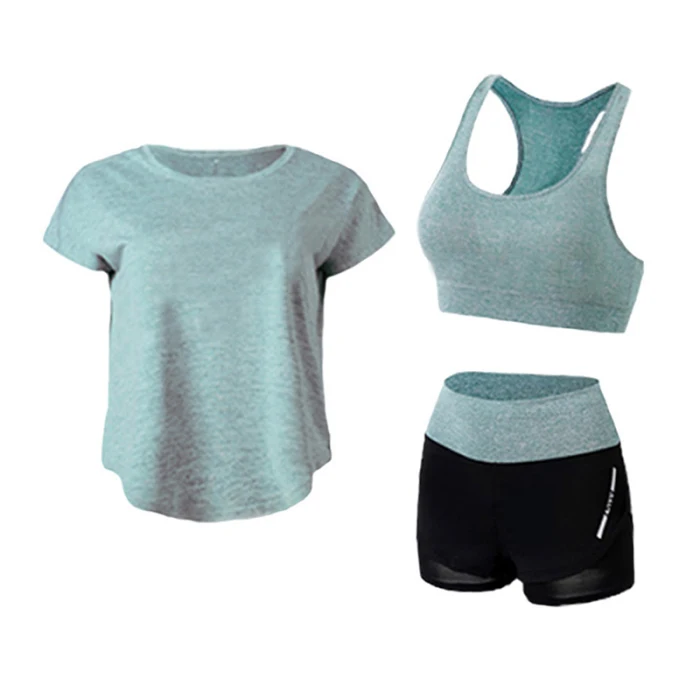 Бесшовный комплект для йоги Женская одежда для фитнеса Спортивная одежда леггинсы для спортзала толстый пуш-ап спортивный бюстгальтер 3