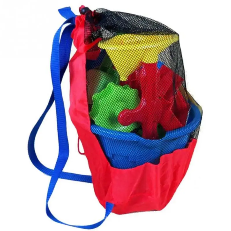 Сетчатая Сумка для мамы и ребенка, пляжная сумка для детей, Портативная сумка для хранения пляжных игрушек