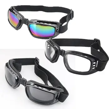 

Motorcycle Goggles Polarized Day Night Cycling Sunglasses Temples Band Interchangeable Helmet Glasses