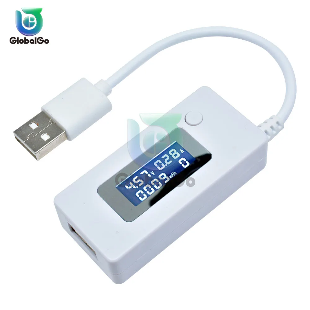 USB нагрузочный резистор с регулируемым двойным переключателем тестовый модуль lcd USB зарядное устройство Емкость батареи Напряжение Ток тест er метр детектор - Цвет: Charging Tester