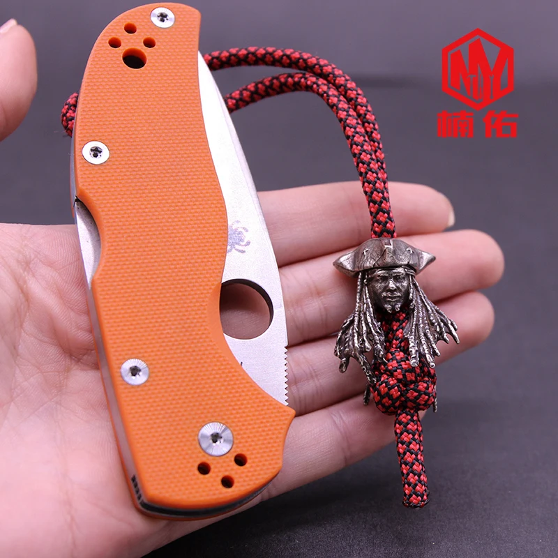 

Бусы из белой меди в стиле ретро с пиратским капитаном, 1 шт.