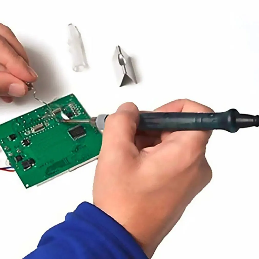 Портативный USB паяльник ручка 5 в 8 Вт мини-фиксатор кнопка переключатель Электропитание паяльная станция сварочное оборудование инструменты