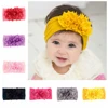 Cute 1PCS Baby Girls Lotus Flower Nylon Headband Knot Elastic Newborn Toddler Turban Headwraps Kids Hair Accessories Gifts ► Photo 3/6