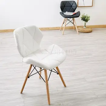 

Ins Chair Creative Computer Chair Modern Minimalist Study Home Makeup Stool Back Nordic Ims Dining Chair