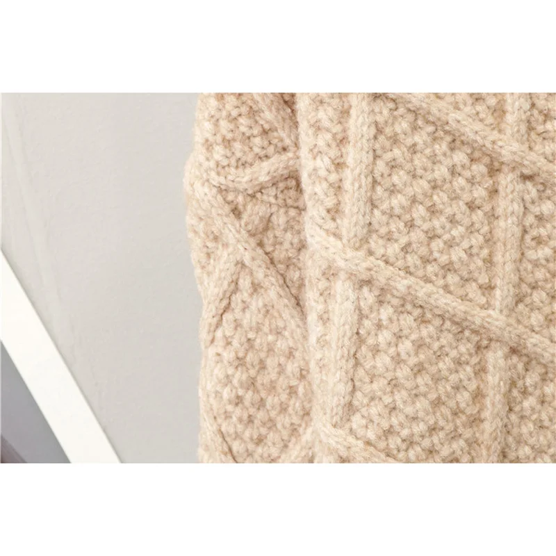 Ordifree Pull Femme осенне-зимний женский вязаный кардиган повседневная одежда пальто Overszied свитер кардиган рождественский джемпер