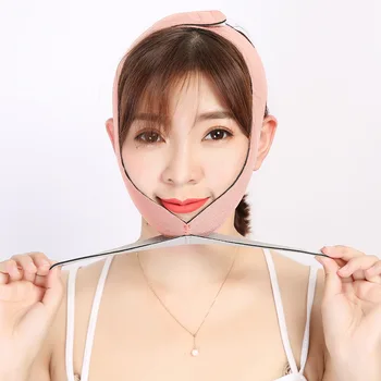 

Lift Device Facial Massager Thin Face Useful Product Thin Face Bandage Sleep Night Pulling Double Chin Face-thinning Mask