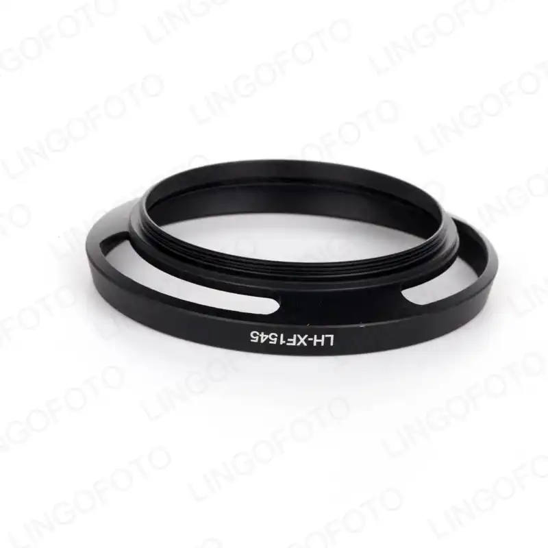Lh Xf1545 Screw In Lens Hood For Fujifilm X T100 Xc15 45mm F3 5 5 6 Ois Pz Lens Camera Lens Hood Aliexpress