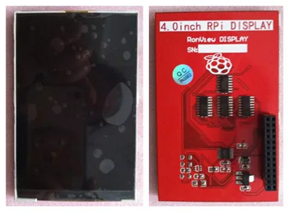 Ips 4,0 дюймов 26P SPI HD TFT lcd экран(без касания) XPT2046 IC 320*480 для Raspberry Pi2 B/B+/A+ плата(поддержка Raspberry системы