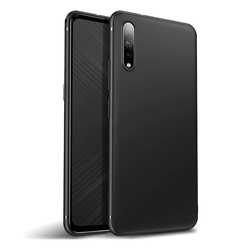 Чехол для телефона VIVO IQOO NEX S A матовый черный мягкий чехол S1 X23 X27 Y71 Y75 Y79 Y83 Y93 Y97 Z5X Coque