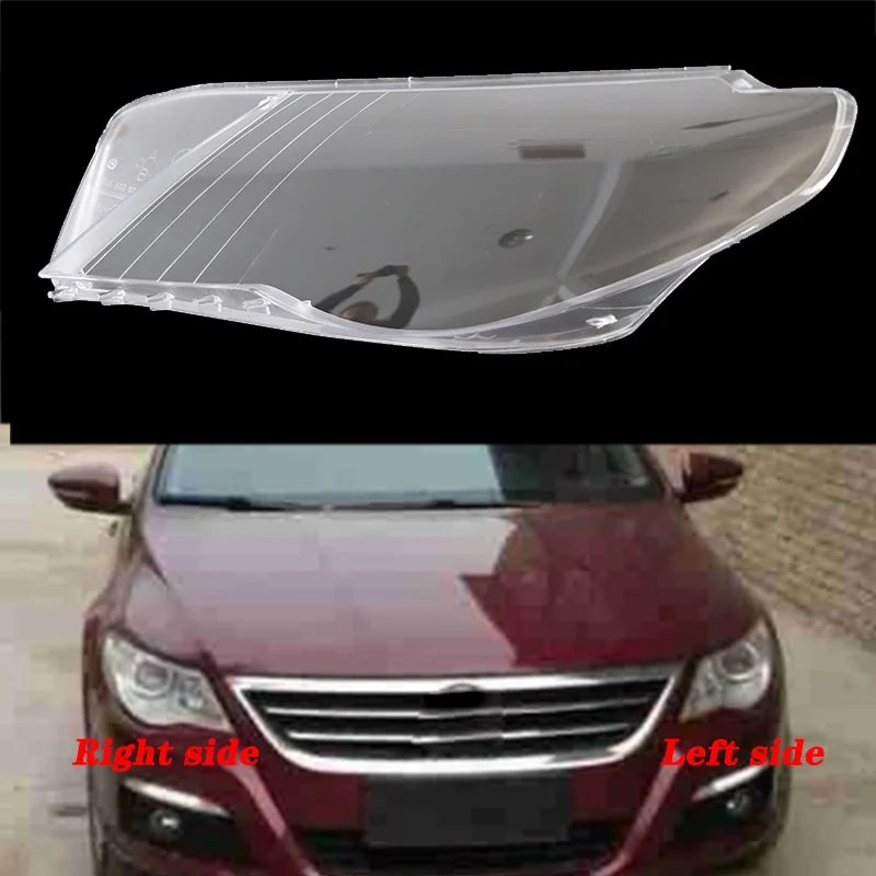 for VW Passat CC 2009 2010 2011 2012 Transparent Plexiglass Lampshade Headlight Shell Headlamp Cover lamp shade | Автомобили и