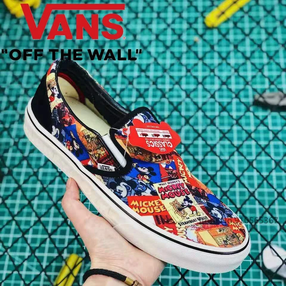 Original Vans x Disney women men mickey 