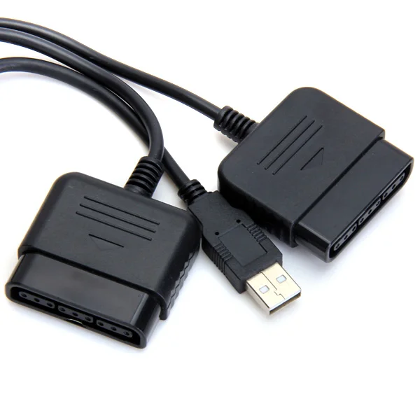USB PC адаптер Контроллер конвертер кабель адаптер для sony playstation 2 PS2