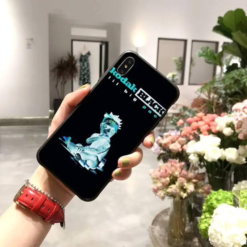 PENGHUWAN Kodak Nero Rapper Soft Silicone Black Phone Case for iPhone 11 pro XS MAX 8 7 6 6S Plus X 5S SE 2020 XR case