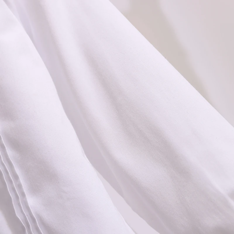 女童白衬衫长袖春秋款韩版小学生洋气时髦中大儿童校园款校服_5