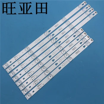 

5set=40pcs LED Backlight strip for 49S403 2D02900 2D02899 LVF490CSOT D49A620U 49D2900 A B 49HR330M04B0 49HR330M05A0 V6 U49P6066