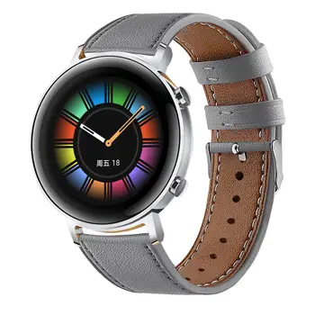 

Genuine Leather strap For Huawei watch GT2 46MM 42MM Men Women wristband band for Huawei watch gt 46mm watchband