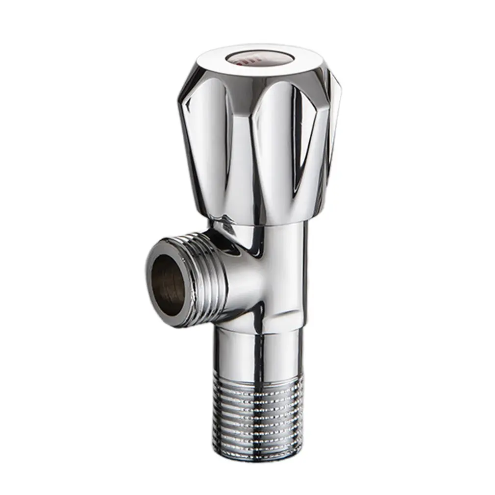 

Copper triangle valve One inlet and two outlet valves Diamond Wheel water valve bathroom kitchen accessories