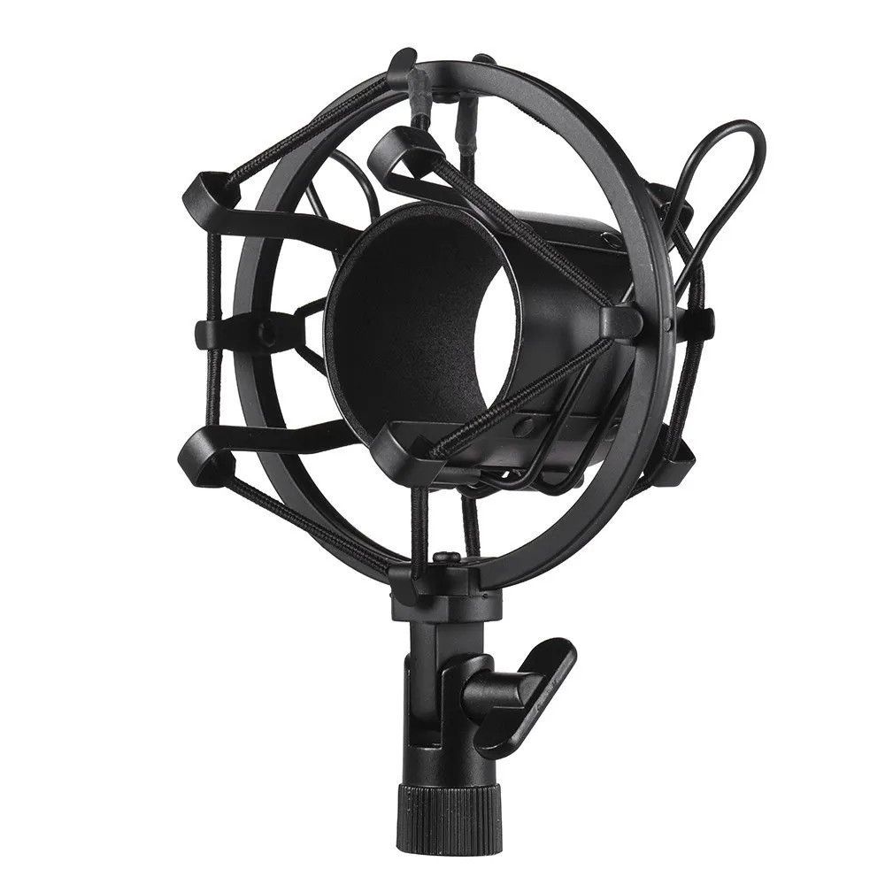 Univerdal конденсаторный микрофон Shock Mount держатель кронштейн антивибрационный для On-line вещания студия музыкальная запись
