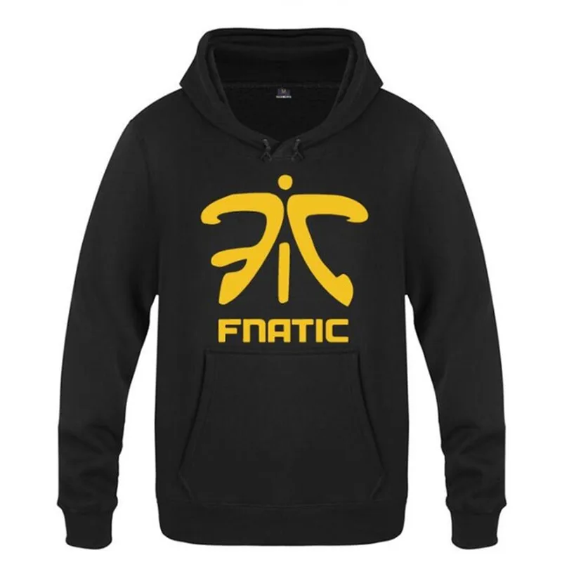 Мужская толстовка с капюшоном с логотипом Fnatic Team, Мужская Флисовая Толстовка с длинным рукавом для катания на коньках, пуловер в стиле хип-хоп, Moleton Masculino, популярный бренд