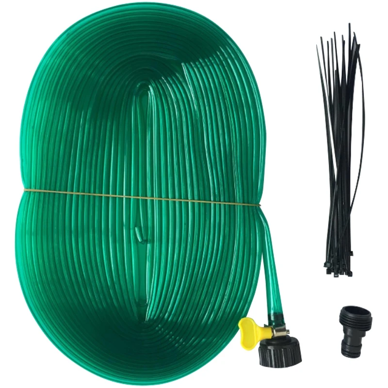 

Trampoline Sprinklers, Summer Durable Water Toy for Kids Adults, Outdoor Misting Cooling System Nozzle Kit