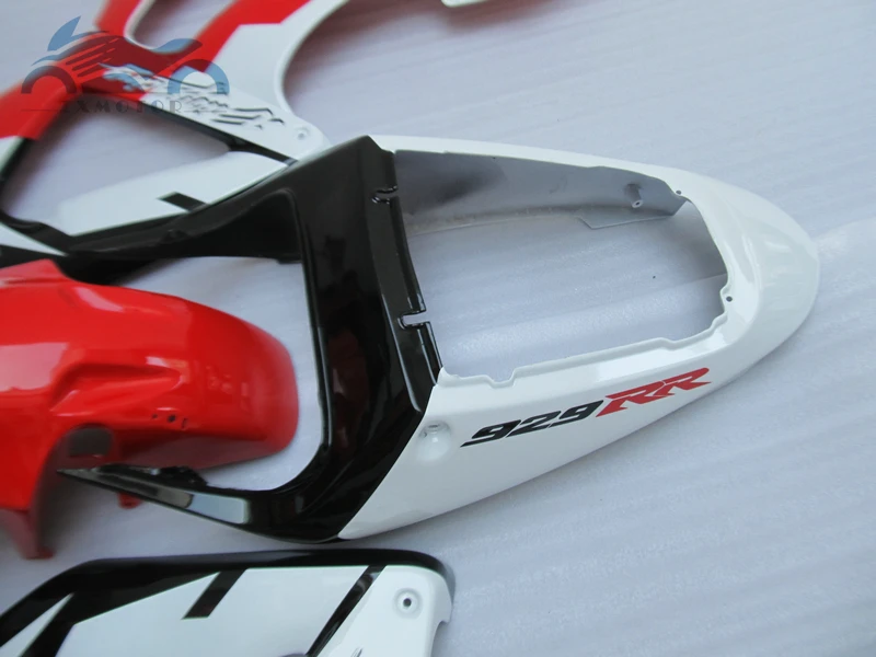 7 подарков впрыска обтекателя комплект Подходит для Honda CBR900RR929 2000 2001 CBR 900RR929 00 01 обтекатель наборы красный белый черный части PP18