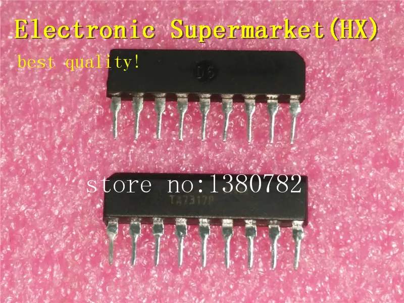 Бесплатная доставка 10 шт./лот TA7317P TA7317 ZIP-9 IC в наличии! | Электронные компоненты и