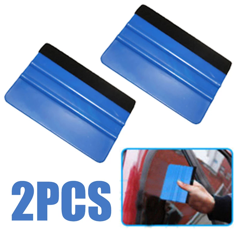 

2PCS Soft PP Plast Edge Squeegee Vinyl Window Film Tint Installing Tool Car Wrap