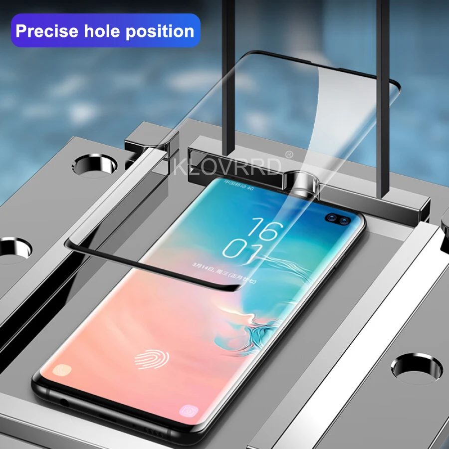 Защитное стекло 3D 20D закаленное с полным покрытием для Samsung Galaxy S10E S10 5G S9 S8 Plus S7 Edge