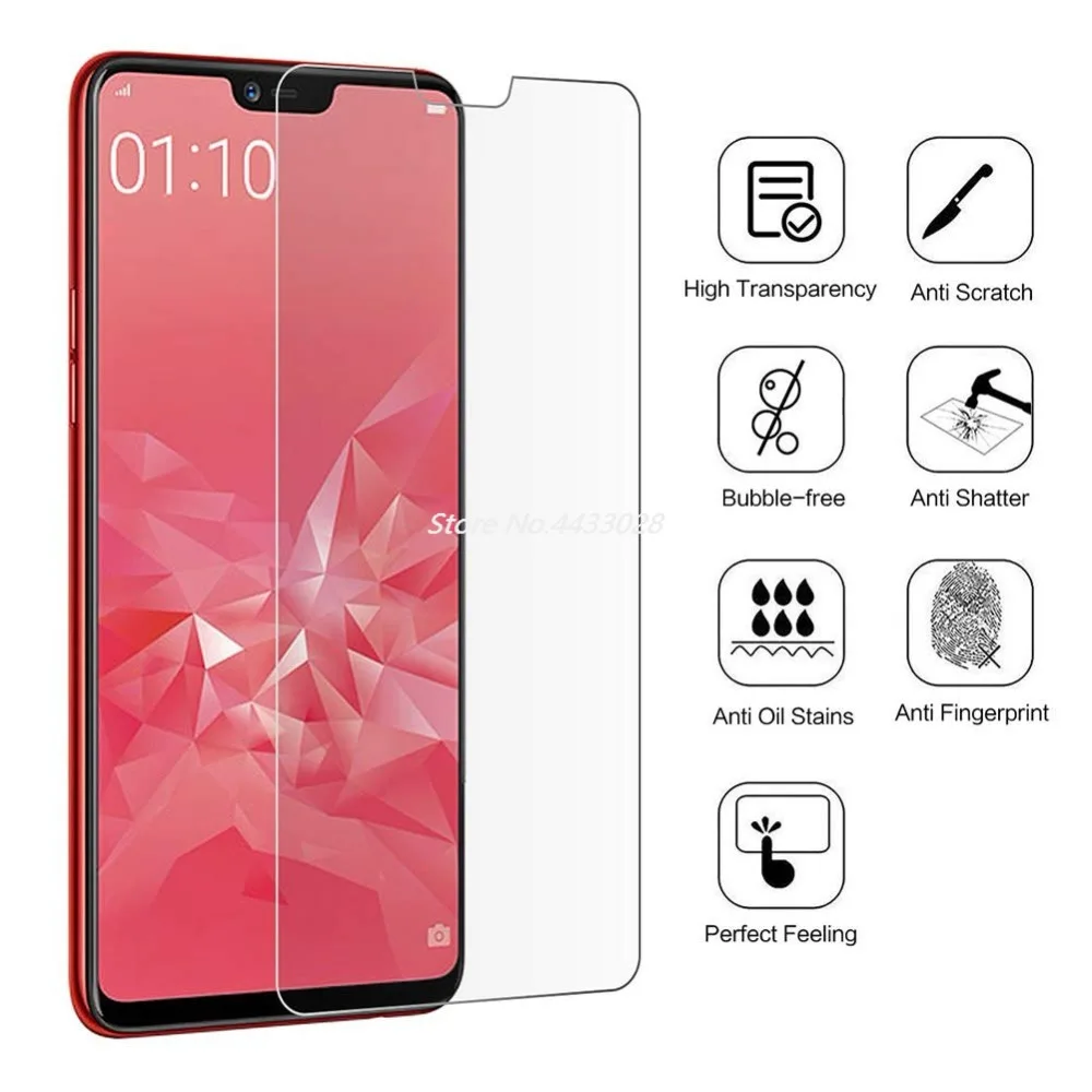 2.5D 9H твердое закаленное стекло для OPPO A3 A3S Защита экрана F3 Plus защитная пленка
