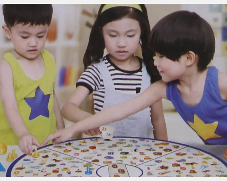 Детская головоломка Монтессори обучающая игра малыш детективы Смотреть Диаграмма доска пластиковая головоломка Тренировки Мозга игрушки для детей