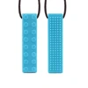 10pcs Baby teether Sensory chewable pendant necklace Kids Silicone Biting toys newborns Pencil Topper Teether childen's goods 4