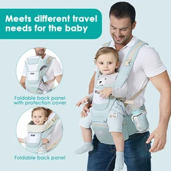 Portabebés multifunción para recién nacido de 0 a 3 años, portabebés ergonómico frontal, cabestrillo para bebé, canguro, accesorios para asiento de cadera