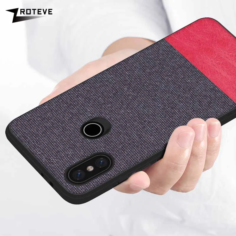 Чехлы для Mi A2 Lite ZROTEVE Силиконовый ТПУ холст задняя крышка тканевый чехол Xiaomi A2Lite