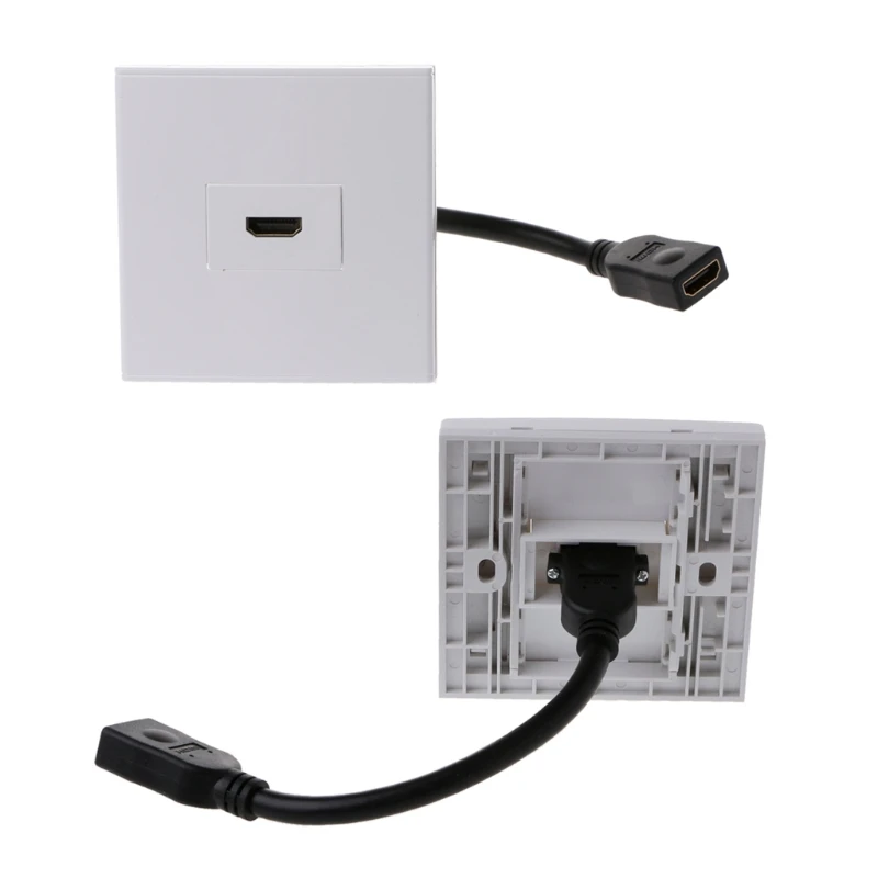 Настенная панель HDMI с короткой поддержкой кабеля 3D 4K