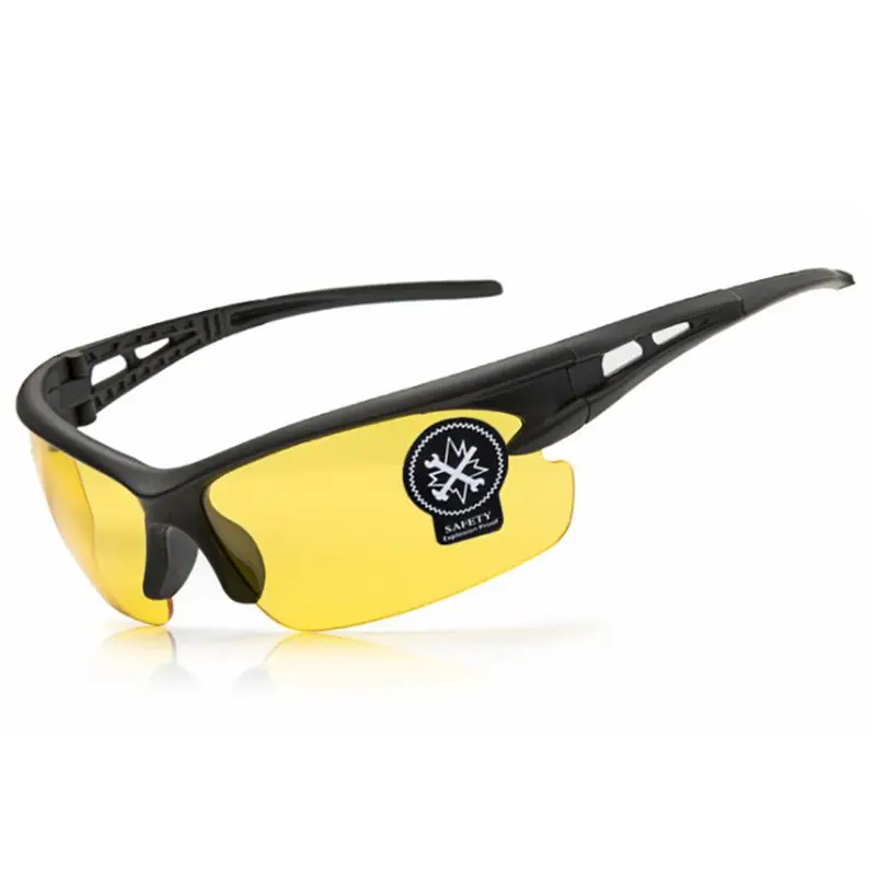 

ROBESBON outdoor sport fishing cycling glasses eyewear bike sunglasses for men women UV400 protection.Yellow Night Market