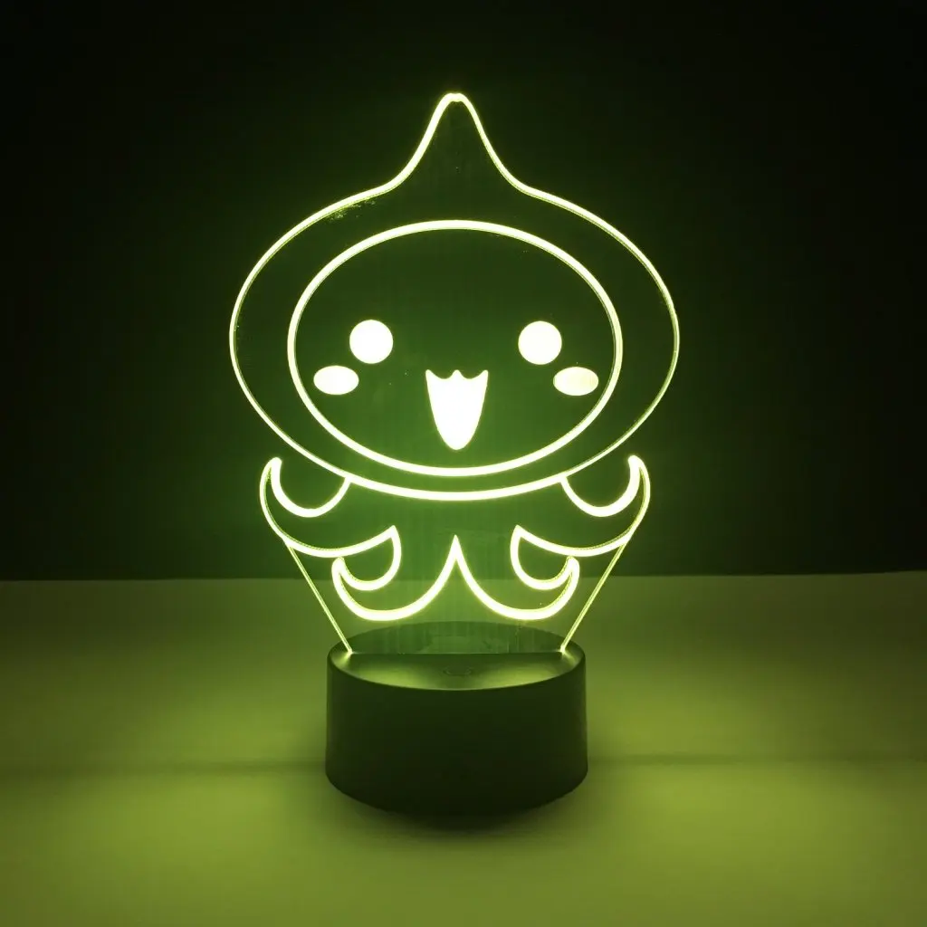 Классный детский светодиодный ночной Светильник Pachimari Game Overwatch, ночной Светильник для детской спальни, светильник, Прямая поставка, светодиодный ночник