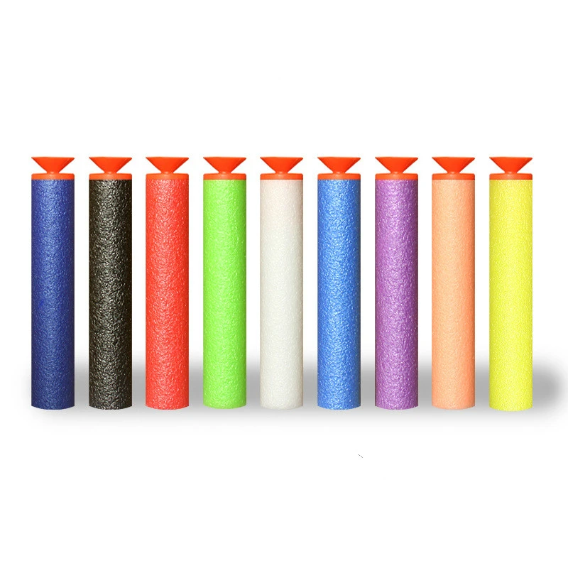 100 Pcs Dart Refills Sucked Type Foam Bullets For Nerf Toy Gun To Glasses Bullets For Blaster - Toy Guns - AliExpress