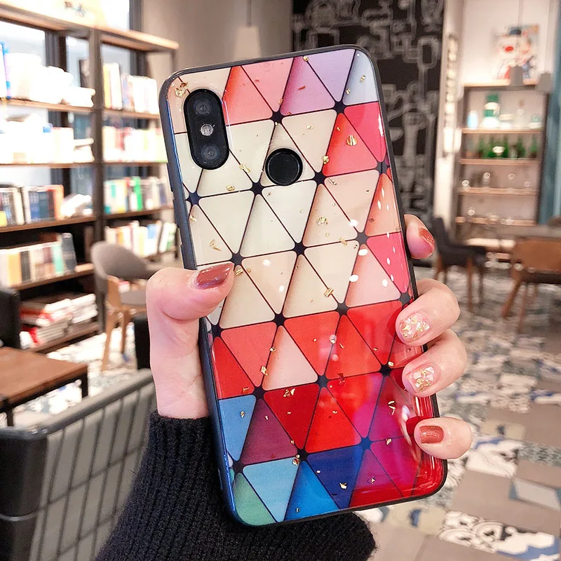 Алмазный Золотой фольгированный чехол для Xiaomi Redmi Note 8T A1 A2 MIX MAX 2 2S 3 S2 Y3 4 4A 4X 5X 5A 6 6A 6X
