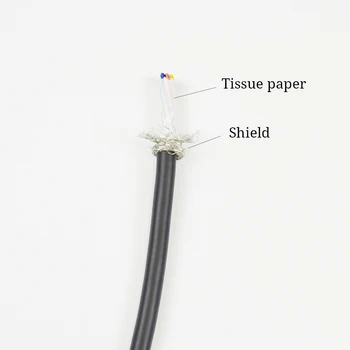

TRIUMPHCABLE UL20276 5Meter 24AWG 12C/14C multi core twisted pair shielded industrial electronic system connector Oil resistant