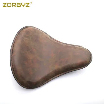

ZORBYZ Retro Motorcycle Artificial Leather Solo Seat For Suzuki Honda Victory Chopper Bobber Custom