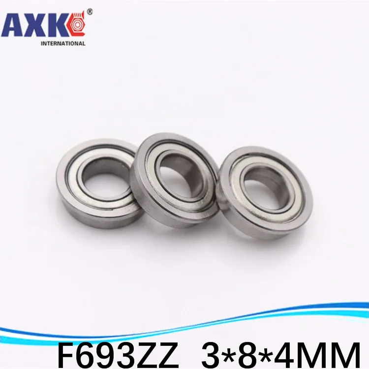 F693 F693-ZZ F693ZZ F693-2Z F693Z zz z 2z DDRF-830ZZ Flanged Flange Deep Groove Ball Bearings High Quality 3*8*9.5*4*0.9 mm |